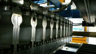 2009 12-Wide Single Serve Half Pint/8 oz. HDPE Mold Snap Screw Trim Finish (NOTE: Installed But