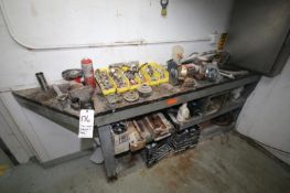 Blow Mold Service Area including Blow Mold Parts, Blow Pins, Heat Exchanger, Other Parts including