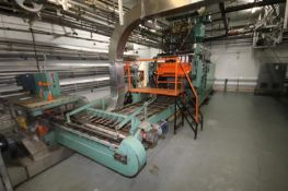 BULK BID LOT #168 TO LOT #169 - UNILOY 4-HEAD HDPE BLOW MOLDER WITH GAL. MOLD SET