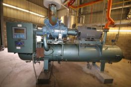 2000 M & M 450 hp. Ammonia Screw Compressor, S/N 00A001, Board No. 149-3, with 2003 York