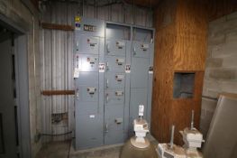 Square D 9-Bucket Motor Control Center, Model 6,  F0 #13776858-007