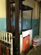 Hyster Aprox. 3,000 lb. Capacity 36-V Stand-Up Electric Forklift, Model N45FR, S/N D138H03934S