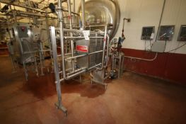 2001 AGC Cream Press System, Model PRO-HX-SH, S/N 01129 with (2) Dividers, (113) Plates, Balance