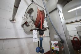 Reelcraft S/S Retractable Hose Reel with Hose and Nozzle