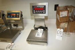 Rice Lake 15 lb. Capacity Digital Scale, S/N 1501800032 with 10