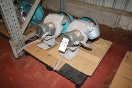 Endustra Filter Blowers, Model PO4RH-AF8013, S/N 126025 and S/N 126030