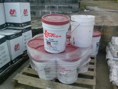 Pallet of (13) Buckets of Etufco R-19 Floor Repair Kit