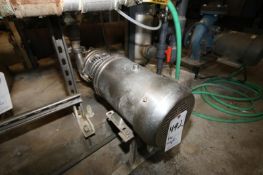 Tri-Clover 5 hp Centrifugal Pump with 2