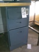 Lot of (6) Multi-Drawer Metal Parts Cabinets with Contents (Located Both Ends of Shop)