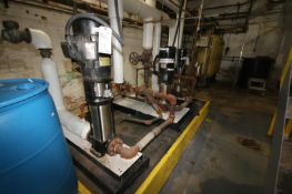 Boiler Condensate System with (3) Grundfoss Type 7.5 hp and 10 hp Condensate Pumps (Utilized for