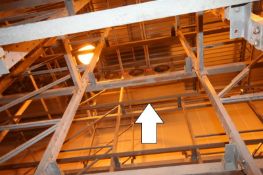 Vilter 3-Fan Ammonia Evaporator/Blower (Unit #1) (Located High Rise Small Cooler #1 from West Wall)