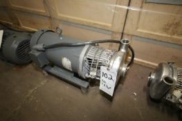 Tri-Clover 7-1/2 hp Centrifugal Pump with 2-1/2