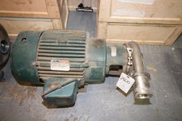 Crepaco 25 hp S/S Centrifugal Pump, Model 18V with 4