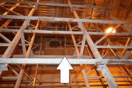 Krack 3-Fan Ammonia Evaporator/Blower (Unit #4) (Located High Rise Small Cooler #4 from West Wall)