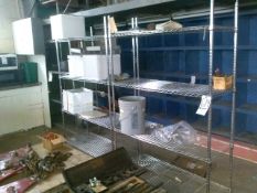 Metro Wire Shelf Units with Contents - 4-Shelves Each, Aprox. 154