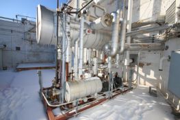 2010 Thermacech Skid Mounted Ammonia Recirculation System, S/N 10-252, BN â€“ 2731, with Pumps, M.