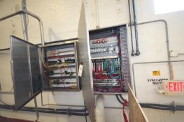 (2) S/S CIP Control Panels - (1) with Allen Bradley 1771-P7 PLC Remote Rack with Relays and (1)