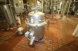 Alfa Laval S/S CIP Clarifier, Model BRPX214 with Bowl 2840112, with 25 hp Belt Drive Motor, S/S
