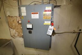 Separator Control Panel with (2) Cutler Hammer and Square D Size 4 Starters
