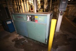 Sullair 50 hp Screw Air Compressor, Model 12-50H, S/N 003-48988, Water Cooled, 115 / 125 psi (3401