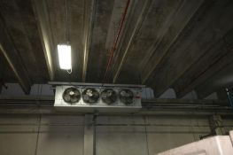 Vilter 4-Fan Ammonia Evaporator/Blower (Unit #7) (Located Concrete Vault Cooler East Wall)