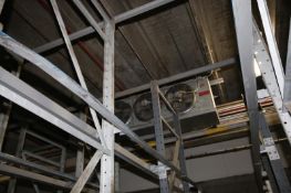 Vilter 4-Fan Ammonia Evaporator/Blower (Unit #3) (Located Concrete Vault Cooler East Wall)