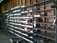 (9) Metal Shelf Units