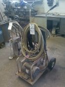 EcoLab High Pressure Clean-Up System on Cart with 1/2 hp Single Phase Motor and CAT High Pressure