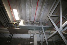 Vilter 4-Fan Ammonia Evaporator/Blower (Unit #2) (Located Concrete Vault Cooler East Wall)