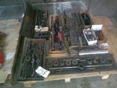 Large Lot of Manual Pipe Threading and Reaming Tools