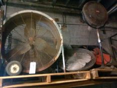 (4) Assorted Fans including: (1) 36