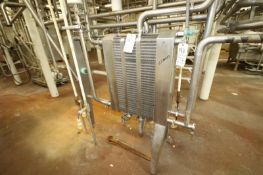 APV Small S/S Plate/Cream Press, Model HX, S/N 13721, with (2) Dividers and (78) Plates