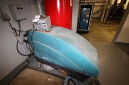 Nobles 265XP Floor Scrubber with Tennant Trend Charger and Dayton Model 41B18 Wet/Dry Vac (Located