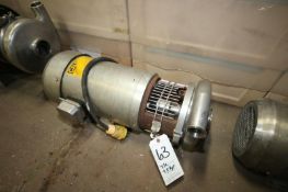 Tri-Clover 7-1/2 hp Centrifugal Pump with 3