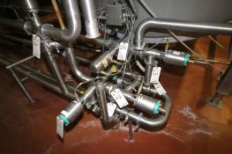 Tri-Clover S/S Air Valve Cluster for Vat #6 - Item #221 including: (1) 2-1/2