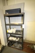 Plastic Shelf, Plastic Dunnage Rack and Contents