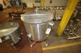 Aprox. 70 Gal. Hinged Lid S/S Balance Tank includes Float and S/S Legs (Tank Dimensions Aprox. 30