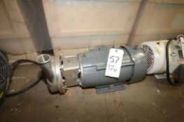 G & H 7-1/2 hp Centrifugal Pump with 2-1/2