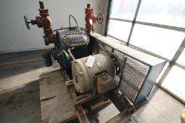 Vilter 4-Cylinder 60 hp Reciprocating Ammonia Compressor, Size 444, Order #98168-1, S/N 15710ASRC (