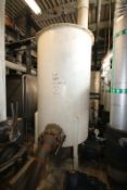Glas-Tech Aprox. 600 Gal. Fiberglass Vertical Tank with Sterling Circulating Pump, Trap and Valve (
