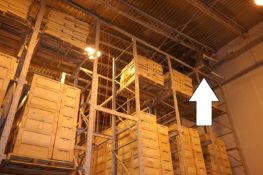 Vilter 3-Fan Ammonia Evaporator/Blower (Unit #3) (Located High Rise Small Cooler #3 from West Wall)