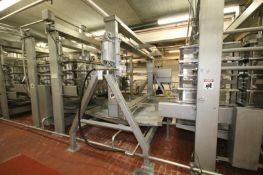 Tetra / Tebel â€“MKT S/S 800 lb. Pneumatic All S/S Mold Rotator Station with Electric Drive Motor