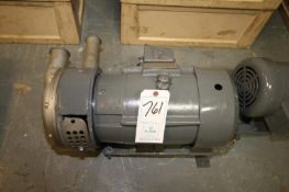 Aprox. 10 hp Vacuum Suction Type S/S Pump with 2