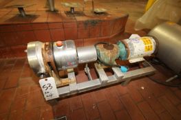 APV 2 hp Pump, Type DW3017720990508-02, S/N 9431A013F3F0100000 with 1-1/2