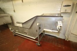 All S/S Cheese Transfer Conveyor Aprox. 18