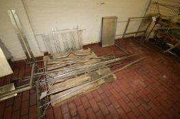 Assorted Cheese Tools including Rakes, Strainers, Pushers, Drain Pans and Rack