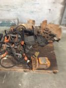 Chain Hoist Trolley with Drive and Miscellaneous Hoist Parts