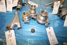 (3) Horizontal S/S Check Valves - (2) 2-1/2