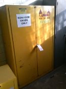 Justrite 2-Door Flammable Storage Cabinet (Aprox. Dimensions 85