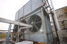 Imeco 3-Fan Aprox. 300-Ton Evaporative Condenser, Model XLP-L-445, S/N 22469-1RH (Condenser #3)